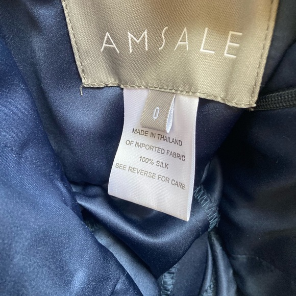 Breathtaking AMSALE dress/gown, size 0, worn once, no damage - Picture 3 of 3